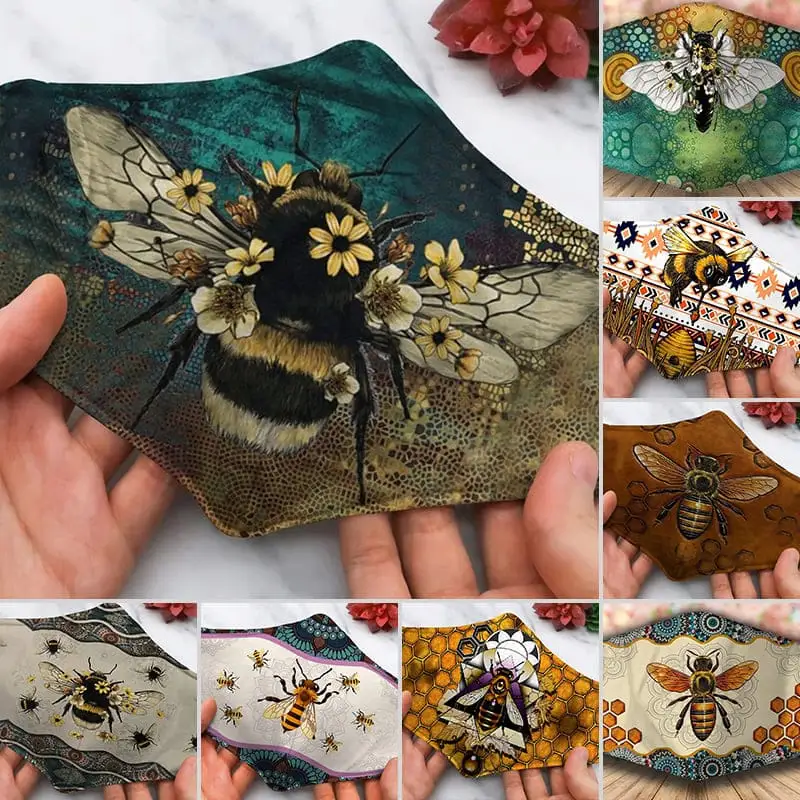 Native Bee Mask