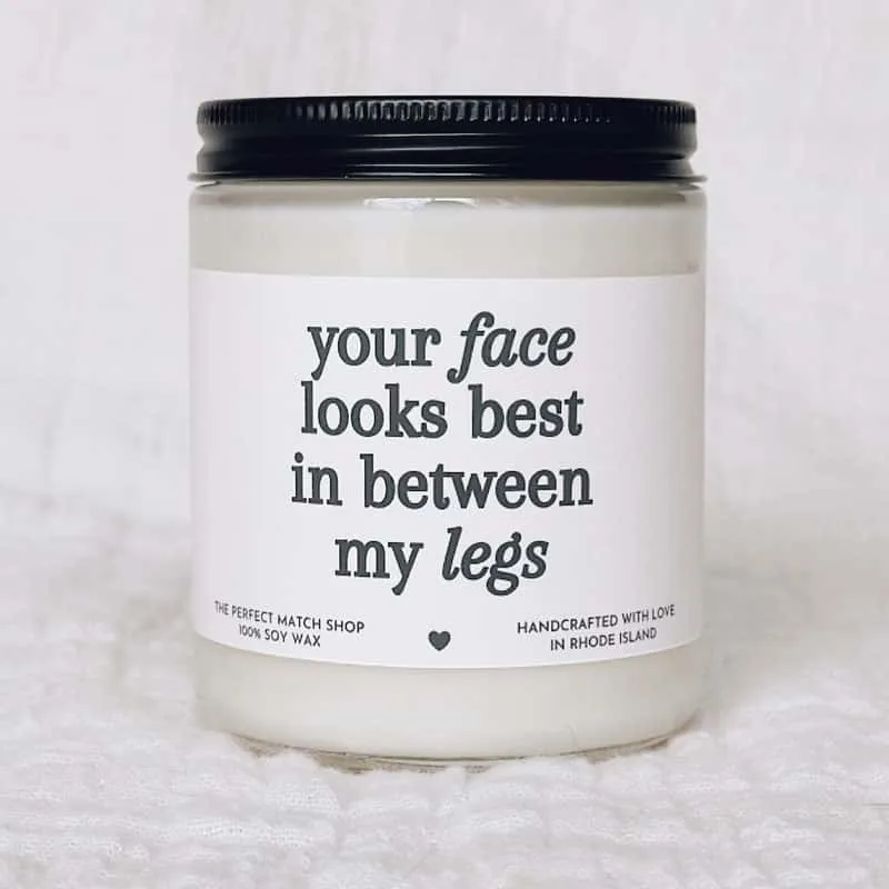 Your Face Between my Legs Candle