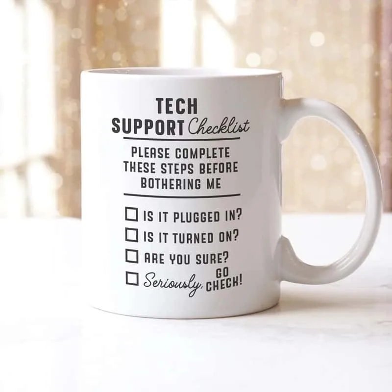 Tech Support Mug