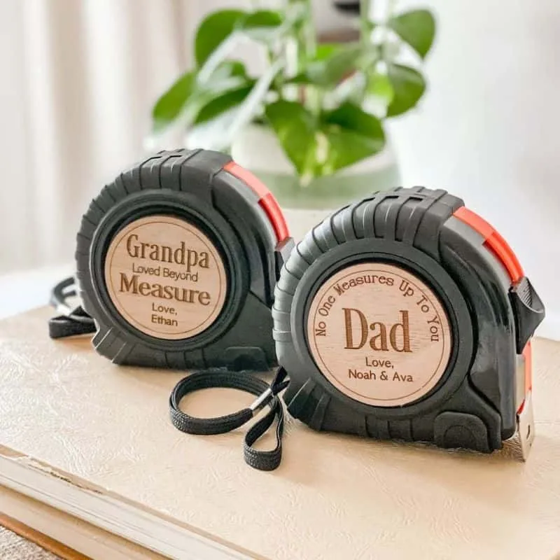 Personalized Dad Tape Measure