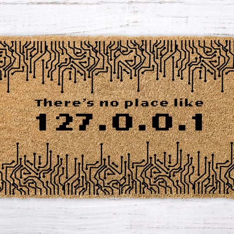 No Place Like Coder Doormat