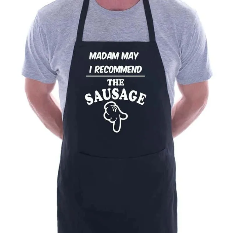 Funny Novelty Cooking BBQ Apron