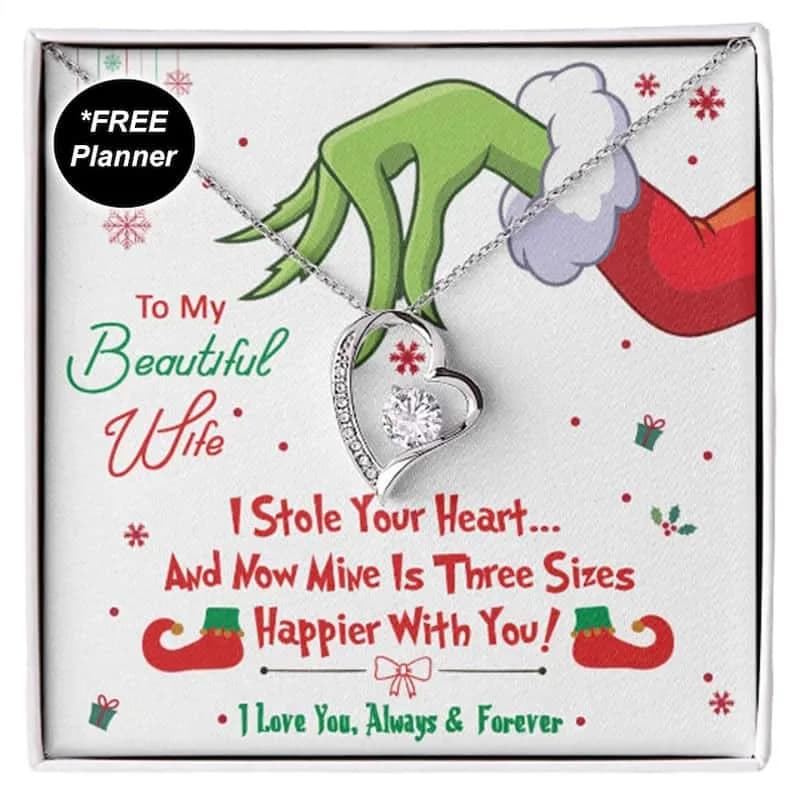 Beautiful Grinch Wife Necklace