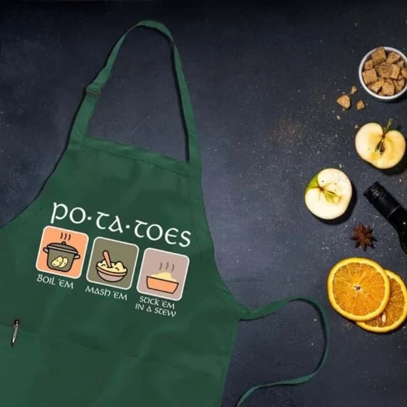 Funny Potato Apron