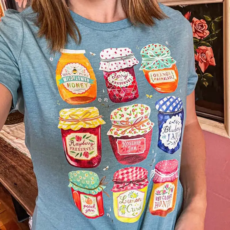 Jam Jar Food Shirt