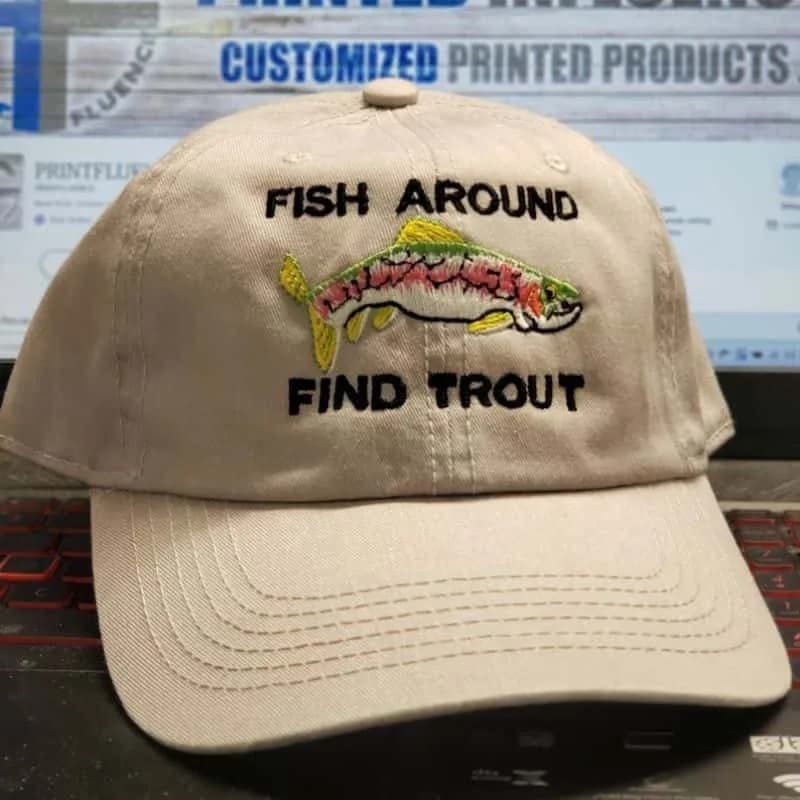 Custom Fishing Hat Gift for Dad