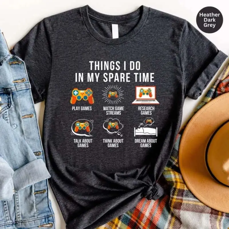 Humorous Shirts for Video Game Lovers