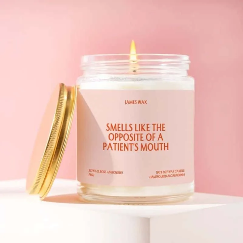 Funny Dentist Candle Gift Idea