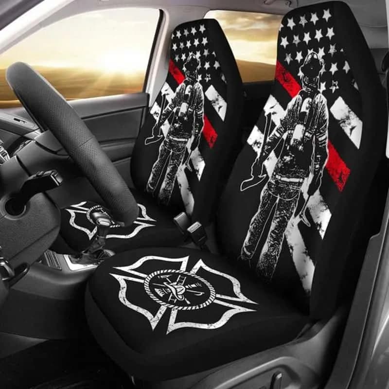 Firefighter Car Seat Cover