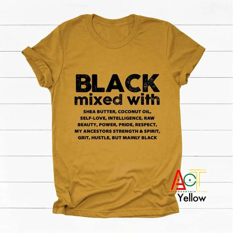 Im Black and Shirt