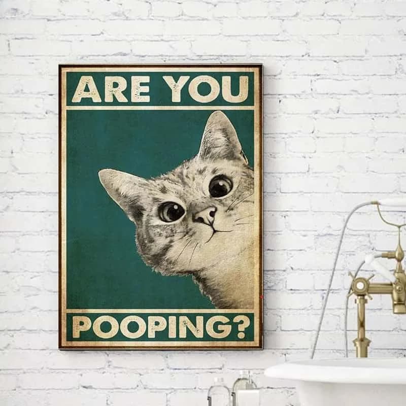 Bathroom Wall Art Funny