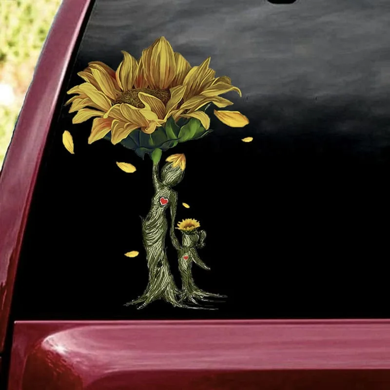 Sunflower Car Decal