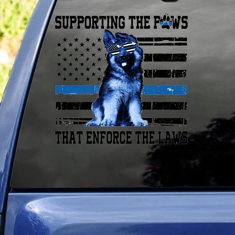 Police Dog Decals