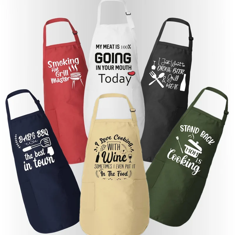 Funny BBQ Grilling Apron Set