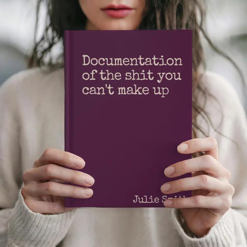 Custom Funny Hardcover Journal