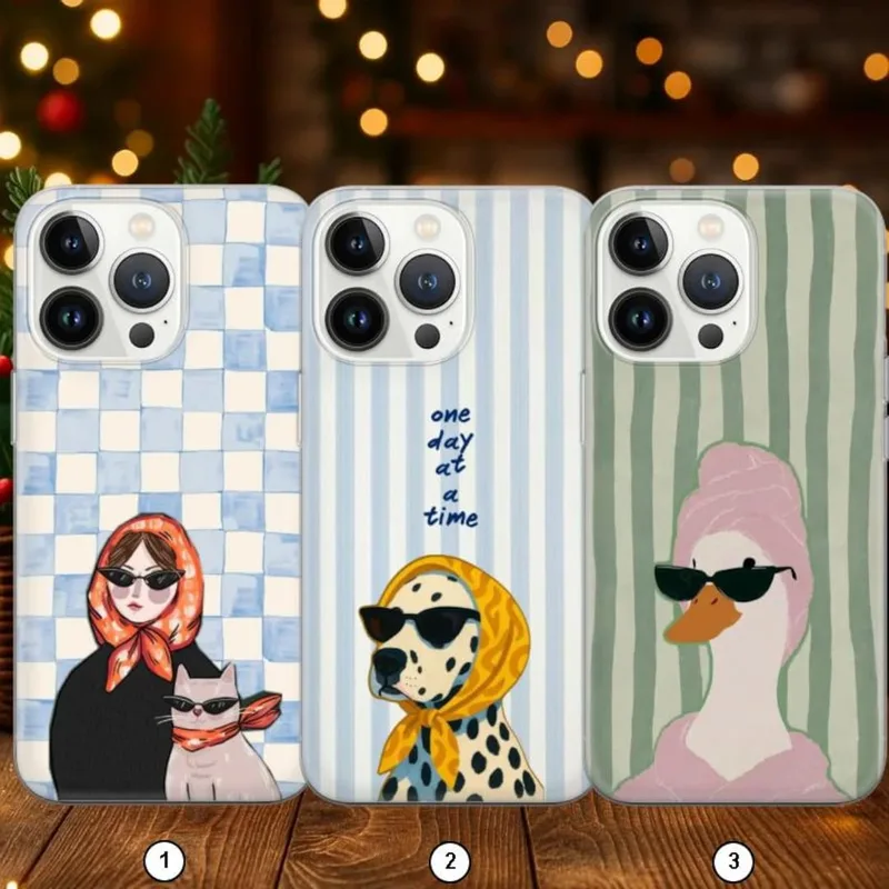 Funny Duck Style Animal Phone Case