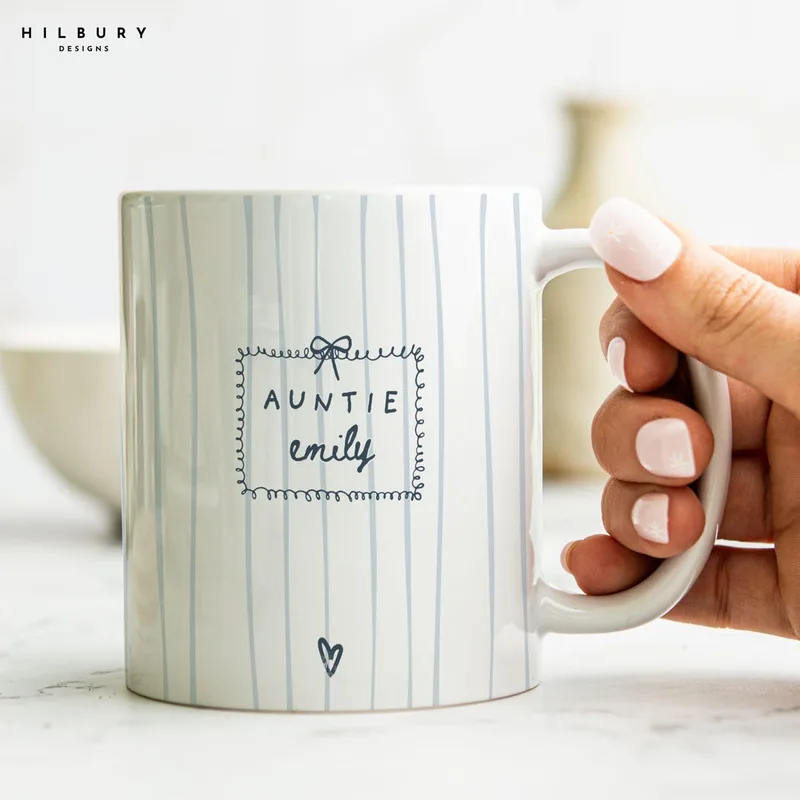 Personalized Auntie Mug