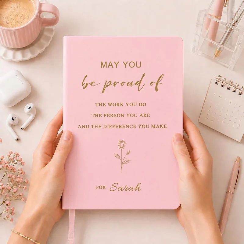Custom Name Mentor Thank You Journal