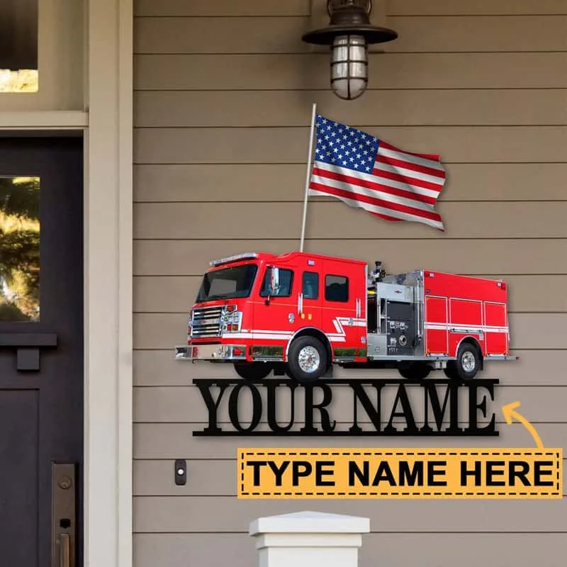 Firefighter Sign