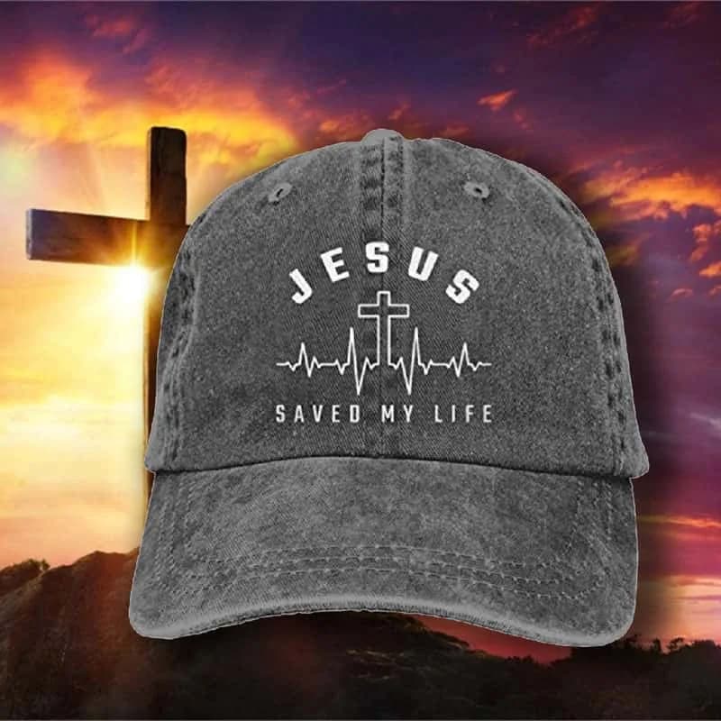 Jesus Saved My Life Hat